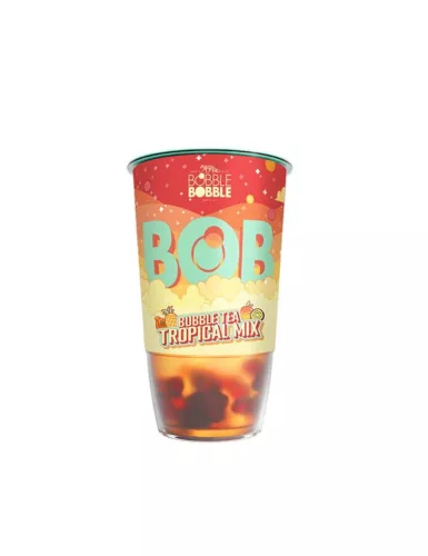 Bob Bubble Tea Üdítőital Tropical Mix 360Ml - 
