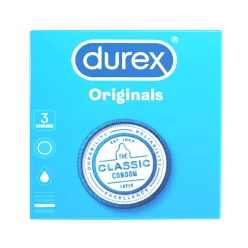 Durex Originals Classic - óvszer (3db) - Bio és natúr intim termékek