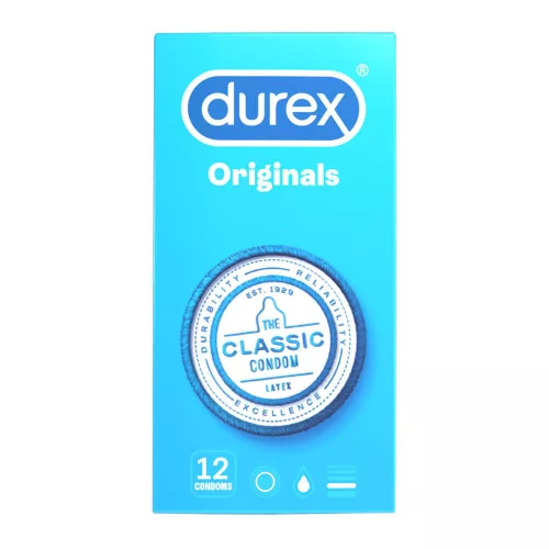 Durex Classic - óvszer (12 db) - Bio és natúr intim termékek