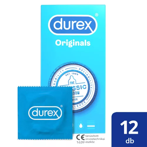 Durex Classic - óvszer (12 db) - Bio és natúr intim termékek