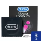 Durex Mutual Pleasure - óvszer (3db) - Bio és natúr intim termékek