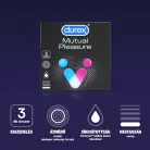 Durex Mutual Pleasure - óvszer (3db) - Bio és natúr intim termékek