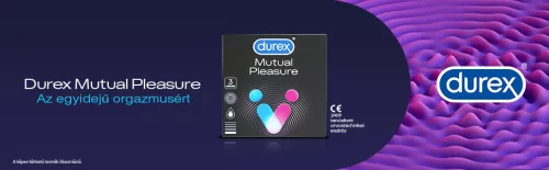 Durex Mutual Pleasure - óvszer (3db) - Bio és natúr intim termékek