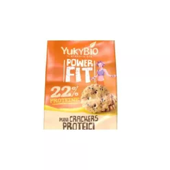   Yukybio bio powerfit mini kréker fehérjével, csicseriborsóval 150 g