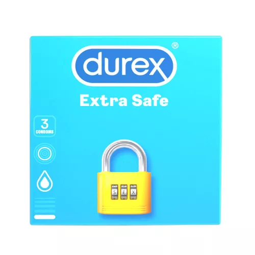 Durex extra safe - biztonságos óvszer (3db) - Bio és natúr intim termékek