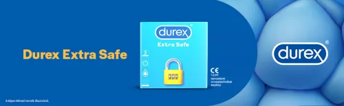 Durex extra safe - biztonságos óvszer (3db) - Bio és natúr intim termékek
