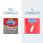 Durex Feel Ultra Thin - ultra élethű óvszer (3db) - Bio és natúr intim termékek