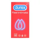 Durex Feel Intimate - vékonyfalú óvszer (12 db) - Bio és natúr intim termékek
