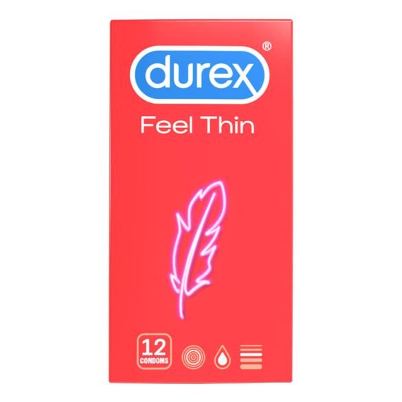 Durex Feel Thin - élethű érzés óvszer (12 db)