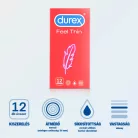 Durex Feel Thin - élethű érzés óvszer (12 db) - Bio és natúr intim termékek
