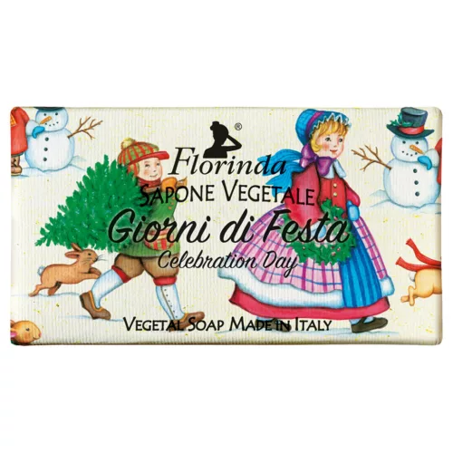 Florinda natúr szappan ünnepnap 100 g - Bio és natúr kozmetikumok