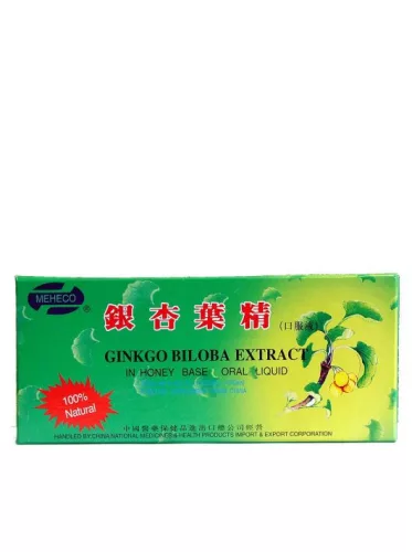 Dr.chen ginkgo biloba ampulla 10x10ml 100 ml - Bio és natúr étrendkiegészítők
