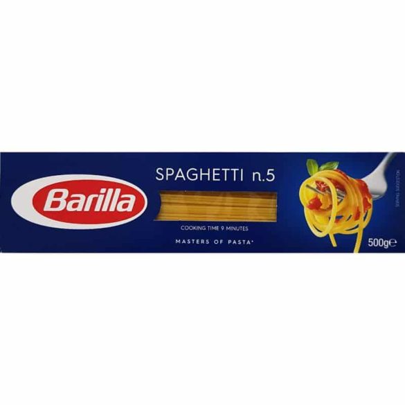 BARILLA TÉSZTA SPAGHETTI N.5 500G