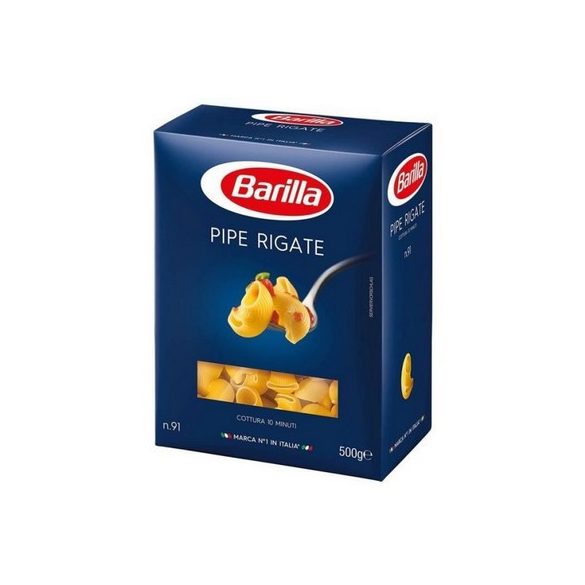 BARILLA TÉSZTA PIPE RIGATE N.91 500G