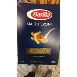 BARILLA TÉSZTA MACCHERONI N.44 500G