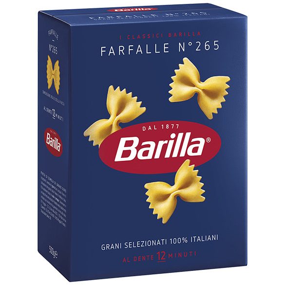 BARILLA TÉSZTA FARFALLE N.65 500G