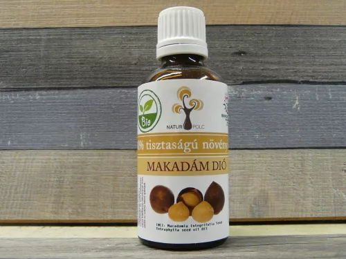 Naturpolc makadámdió olaj 50 ml - Bio és natúr kozmetikumok
