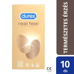 Durex Real Feel - latexmentes óvszer (10db) - Bio és natúr intim termékek