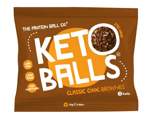 Keto Balls Csokis brownie nasi golyók 25 g - 