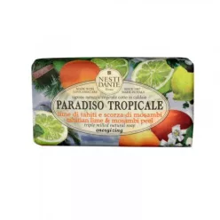 Nesti szappan romantica paradiso lime-mosambi peel 250 g - Bio és natúr kozmetikumok