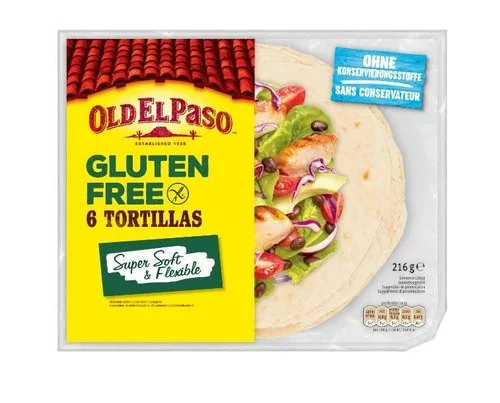 Old Elpaso Tortilla Gm. 6 Lap 216 g - Bio és natúr élelmiszerek