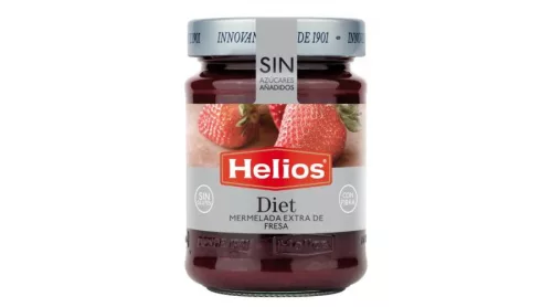 Helios eper extradzsem édesítőszerrel 280 g - Bio és natúr élelmiszerek