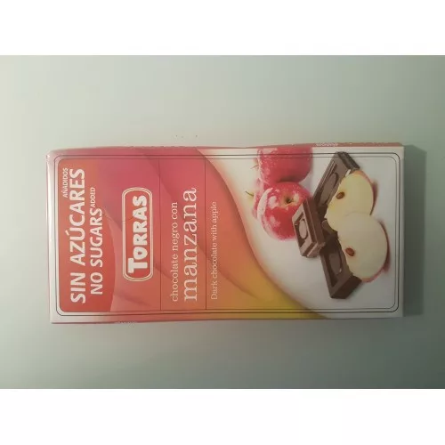 Torras gluténmentes étcsokoládé almás 75 g - Bio és natúr élelmiszerek