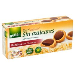   Gullón ronditas keksz étcsokoládéval töltött,édesítőszerrel 186 g
