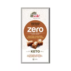 Sole bio tejcsokoládé keto sós karamellával 100 g