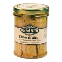 Tonhal filé oliva olajban üvegben 195 g - Bio és natúr élelmiszerek