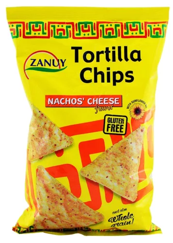 Zanuy sajtos tortilla chips gluténmentes 200 g - 