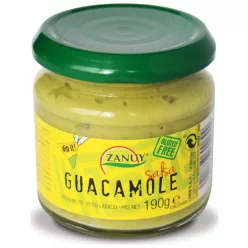 Zanuy guacamole avokádószósz gluténmentes 190 g - Bio és natúr élelmiszerek