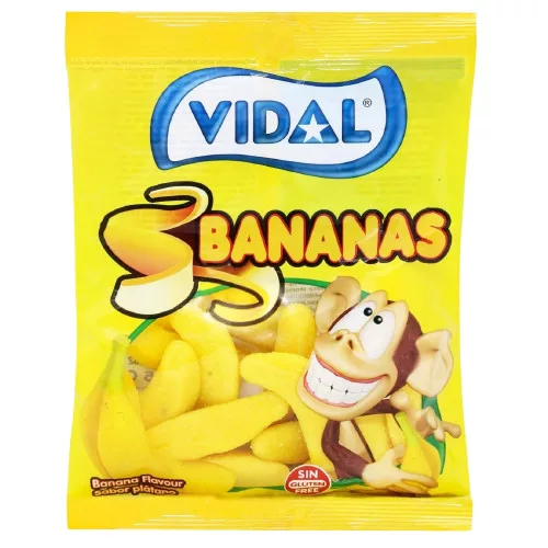 Vidal gumicukor banán 90 g