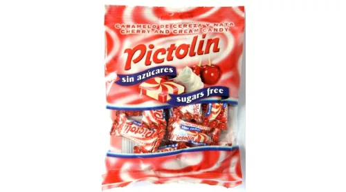 Pictolin cukorka cseresznyés,édesítővel 65 g - Bio és natúr élelmiszerek