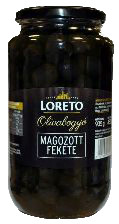 LORETO SZELETELT FEKETE OLÍVABOGYÓ 430 g