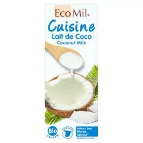 Ecomil bio kókusz főzőkrém 200 ml - Bio és natúr élelmiszerek