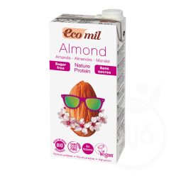 Ecomil bio mandulaital cukormentes-protein 1000 ml - Bio és natúr élelmiszerek