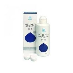   Hidro health ha kontaktlencse ápoló folyadék + antibakteriális kontaktlencse tartó, 360 ml