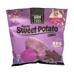 Gen Vegs LilaÉdesburgonya BBQ chips 45 g - 