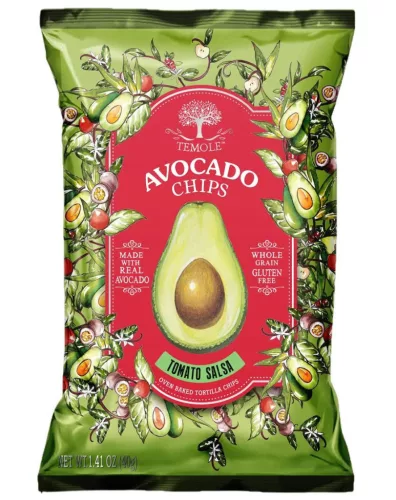 Temole Avokádó chips – paradicsomos salsa 40g