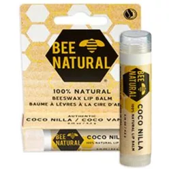 Bee Natural kókusz vanília illatú natúr méhviasz ajakbalzsam 4 g - Bio és natúr kozmetikumok