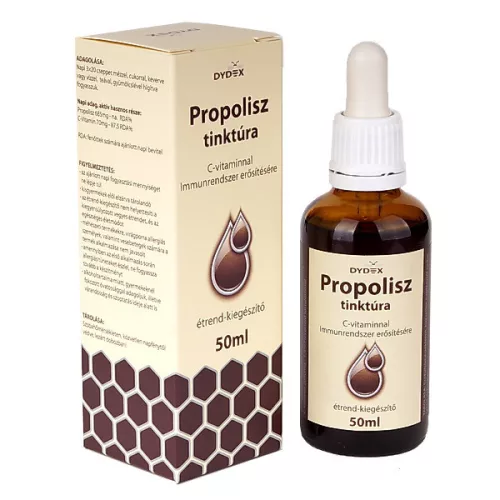 Dydex propolisz tinktúra c-vitaminnal 50 ml - Bio és natúr étrendkiegészítők