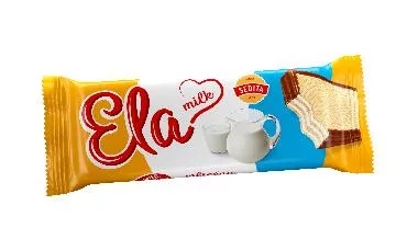 Ela ostya fruktózzal tejes 40 g – Édes keksz, nápolyi