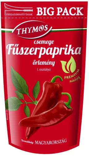 THYMOS FŰSZERPAPRIKA ÉDES, ŐRÖLT CSEMEGE I.O. MAGYAR 100G 100g - Bio és natúr élelmiszerek