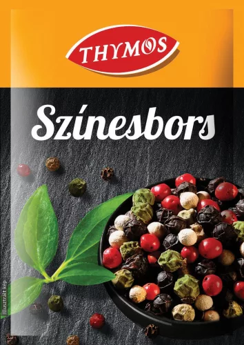Thymos színesbors 20 g - Bio és natúr élelmiszerek