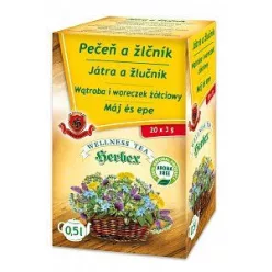 Herbex máj és epe tea 20x3g 60 g - Bio és natúr élelmiszerek