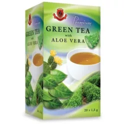 Herbex prémium tea zöldtea aloe verával 20x1,5g 30 g - Bio és natúr étrendkiegészítők