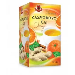 Herbex prémium gyömbér tea orange 20x2 g 40 g - Bio és natúr étrendkiegészítők
