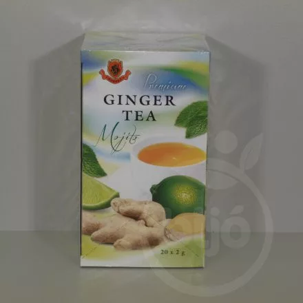Herbex prémium gyömbér tea mojito 20x2 g 40 g - Bio és natúr élelmiszerek