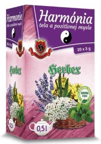 Herbex harmónia tea 20x3g 60 g - Bio és natúr étrendkiegészítők